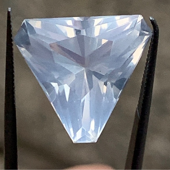 8.82 Carats Feldspar Moonstone Fancy Rare Peach Pink Gemstone Precision Cut - Picture 15 of 17